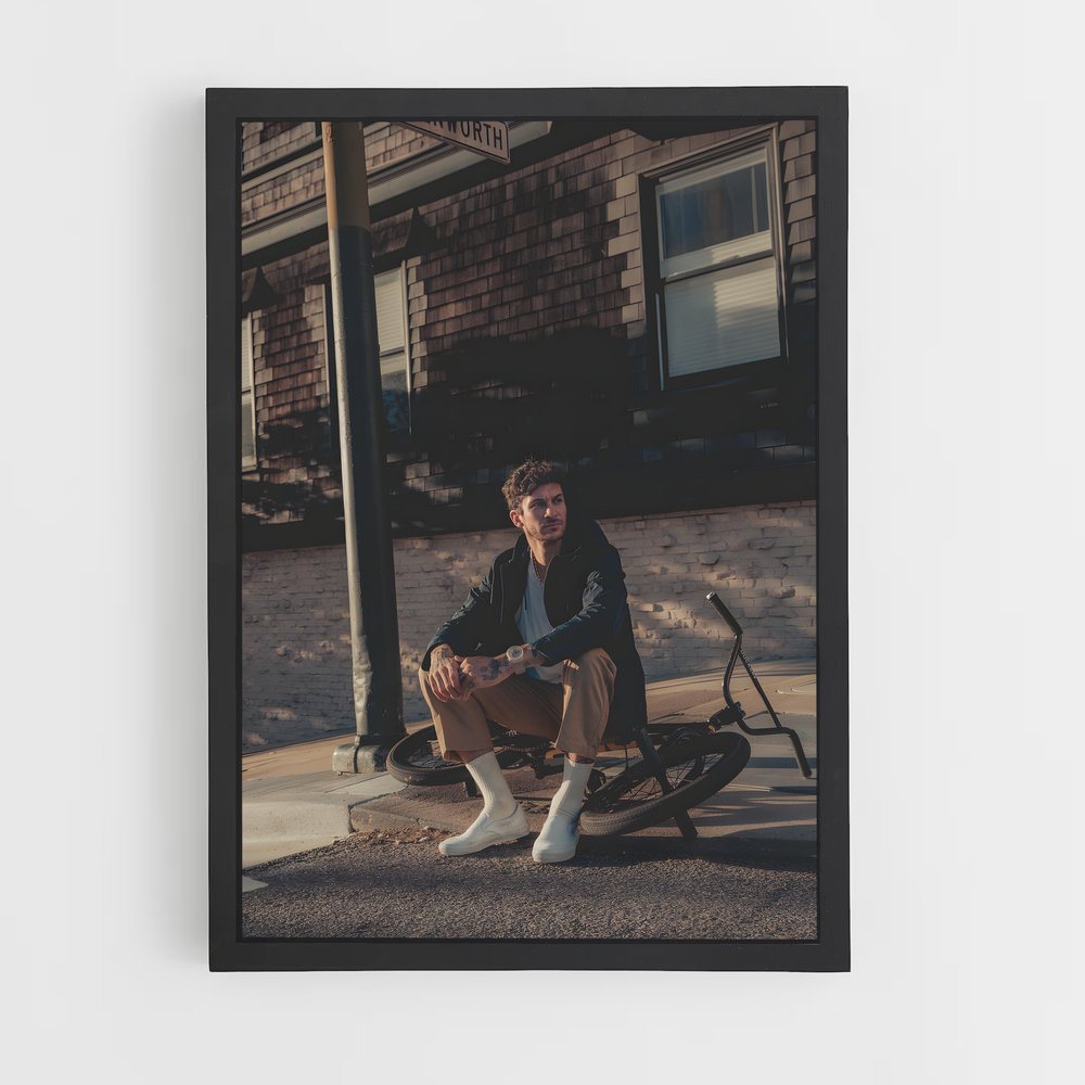 Poster Le Banc de Matthias – affiche BMX (vue 2)